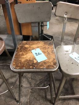 Vintage Metal Stool