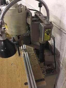 Challenge Brand one hole paper drill, with foot pedal, in working condition