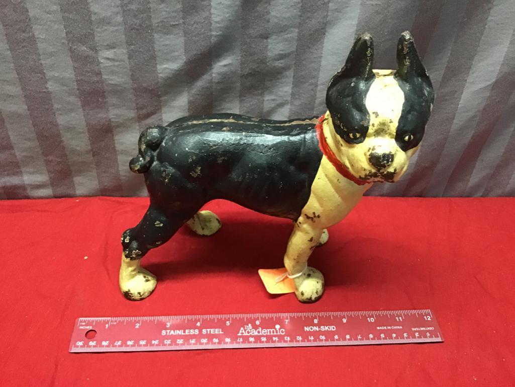 Original Cast Iron Dog door stop