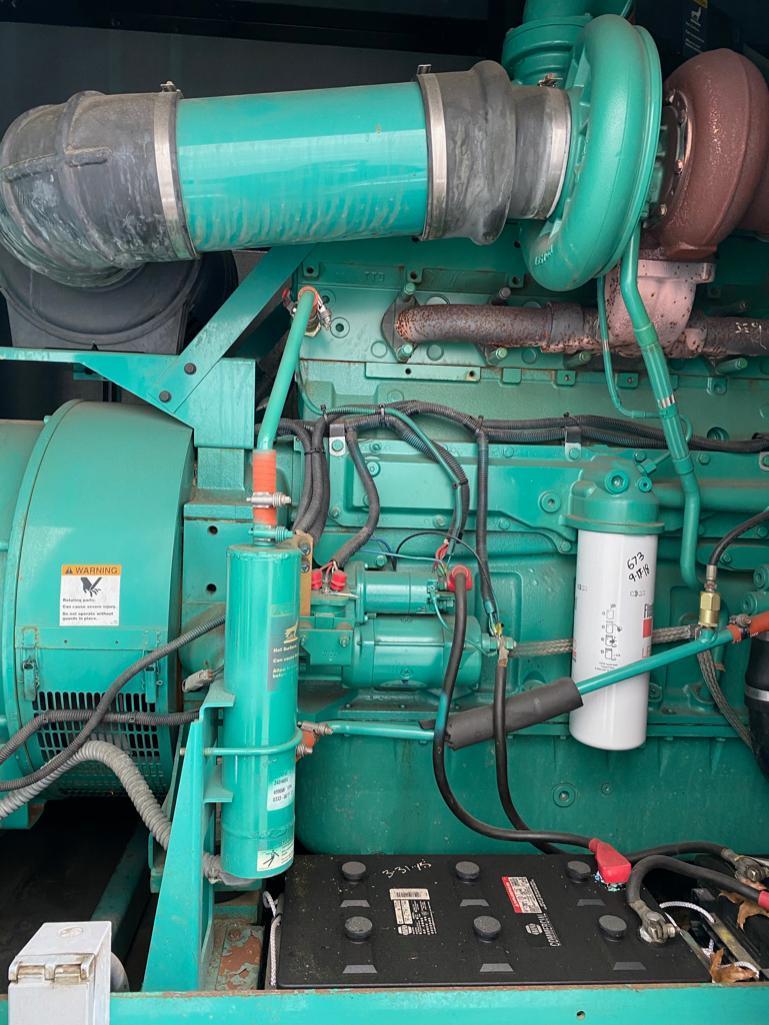 Cummins Diesel Generator, model DFEH-5864491. Serial no. G070087416. WOW