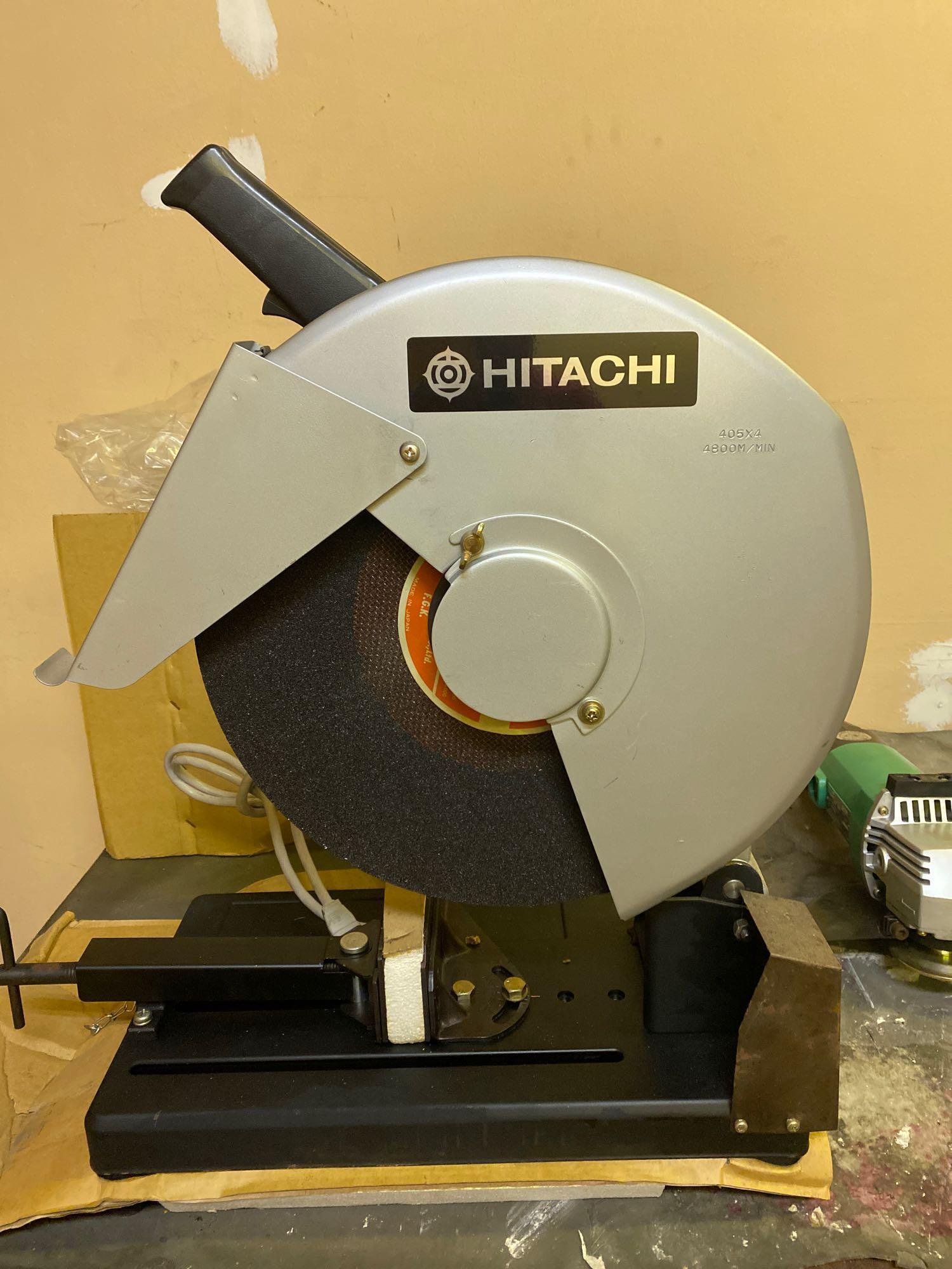 New in Box, Hitachi CC 16SA, 16 in Cut Off Saw