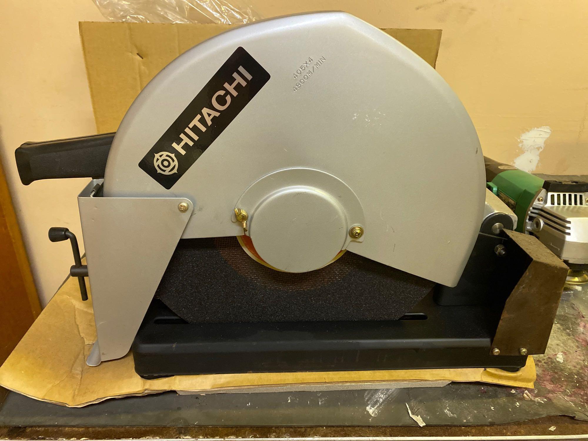 New in Box, Hitachi CC 16SA, 16 in Cut Off Saw