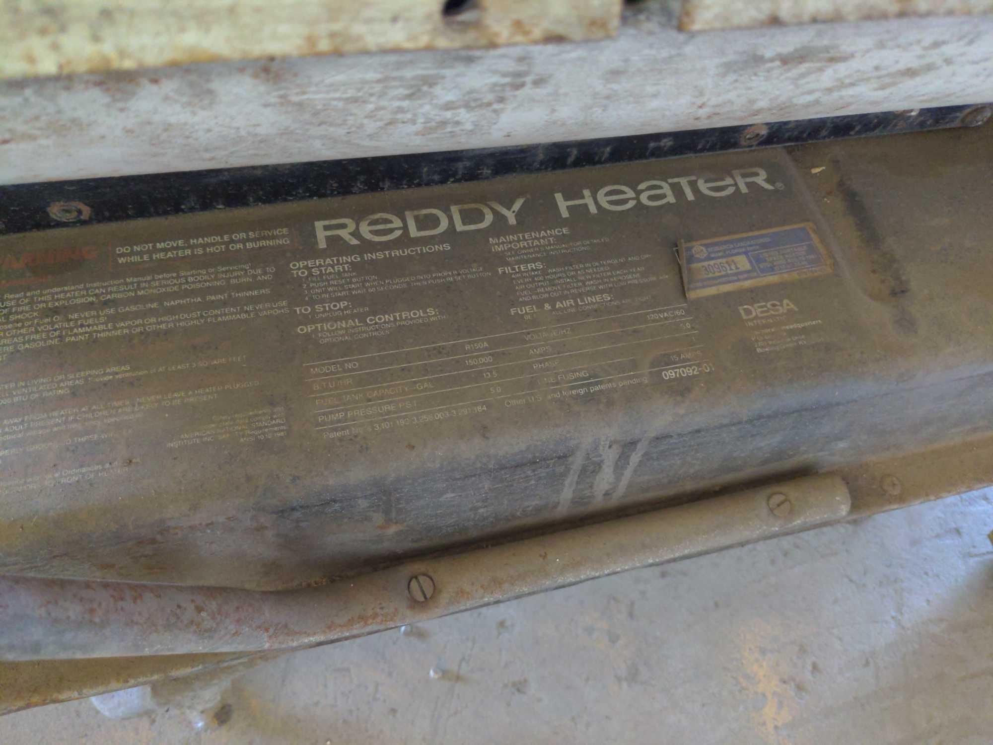 Reddy heater 150,000 BTU