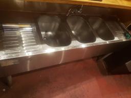 Eagle Group Stainless 3 Bay sink