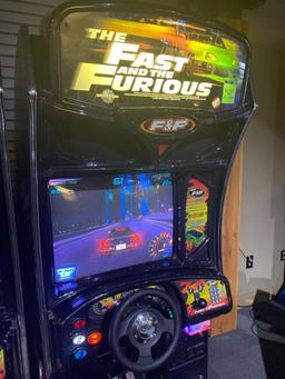 Universal Studios The Fast & The Furious Sit-Down Arcade Racing Game (Right side