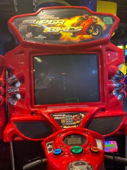 Universal Fast and Furious Super Bikes Ride-On Arcade Game (Right)