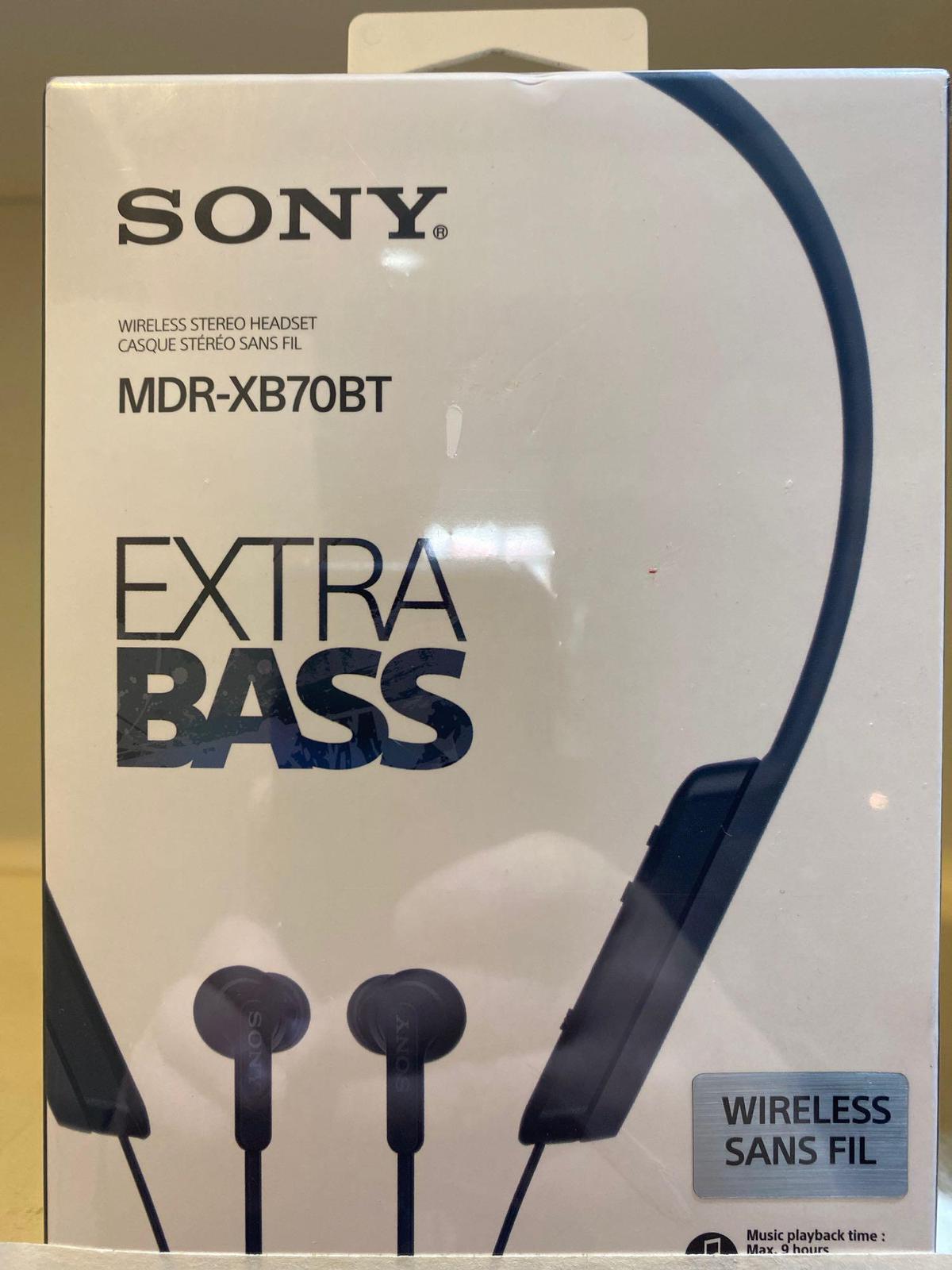 NEW Sony MDR-XB70BT Extra Bass Wireless Headset