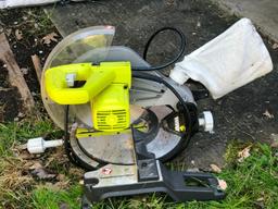 Ryobi miter saw and moving dolly / hand truck