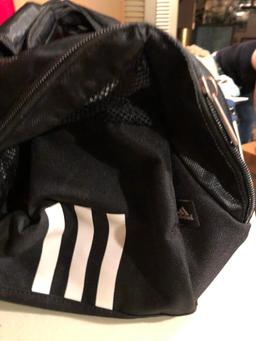 Adidas gym bag, suitcase and luggage