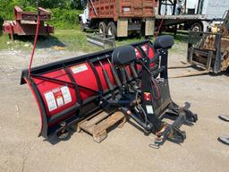 BOSS RT3 8ft Poly Plow setup