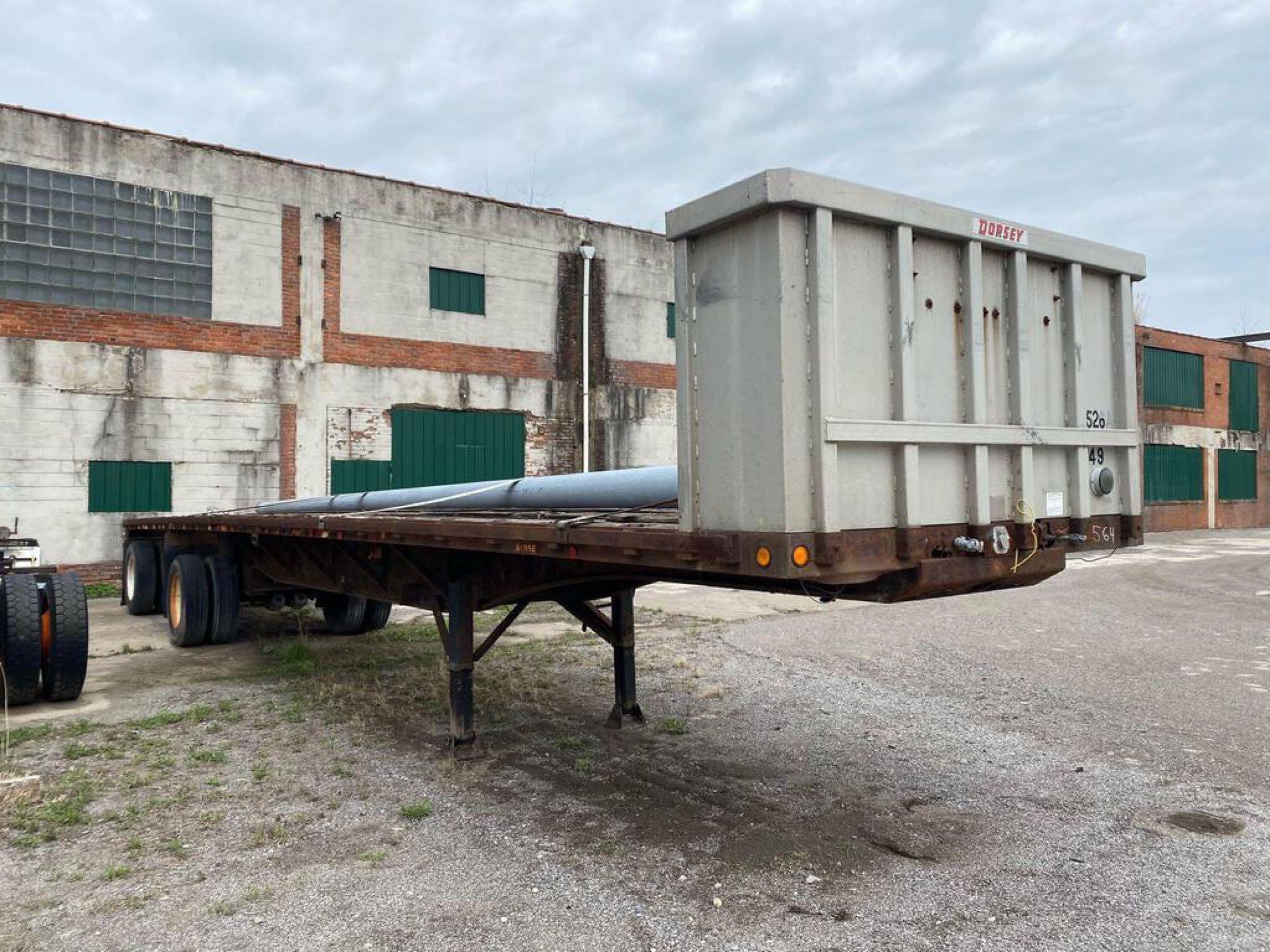 Dorsey 45 ft Flatbed Trailer