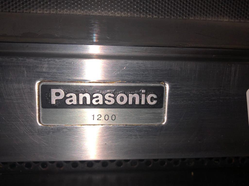 Panasonic 1200 Commercial Microwave with Touch Pad