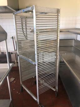 Stainless Steel Sheet Pan Rack