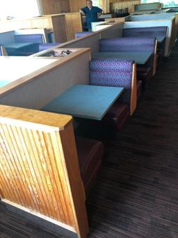Island of Booths & Tables