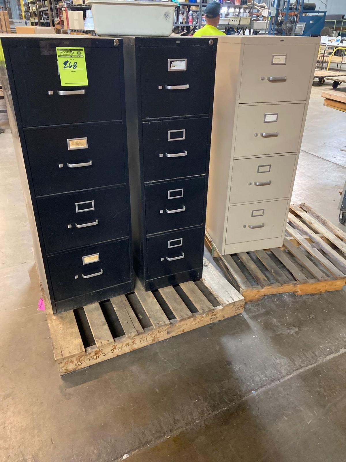 3- 4 drawer filing cabinets, sells times the money