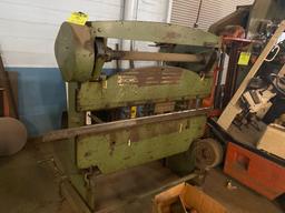 Chicago Steel Press Brake size 254