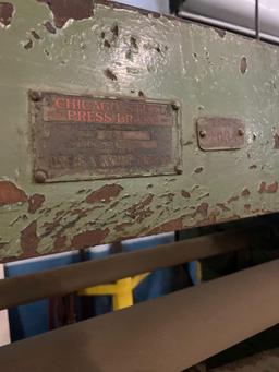 Chicago Steel Press Brake size 254