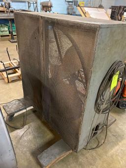 Large box fan, in working condition, approx 48 x 48 inches