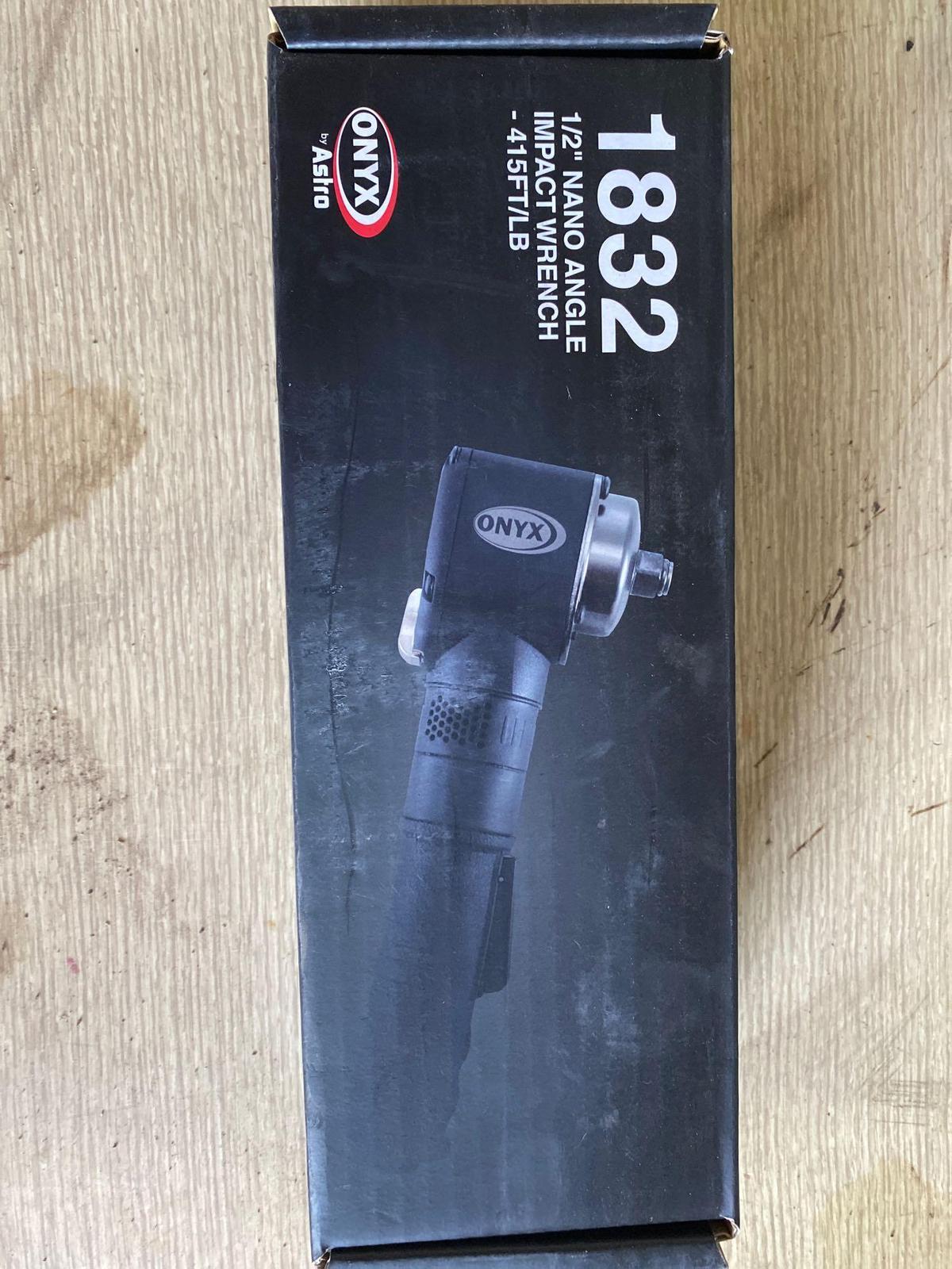 New in box 1/2 in Air powered Nano Angle Impact Wrench