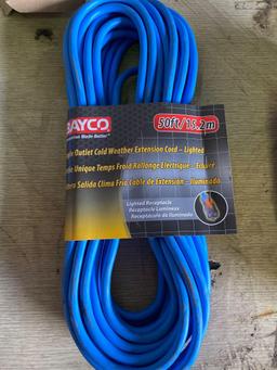 New Bayco 50ft extension cord