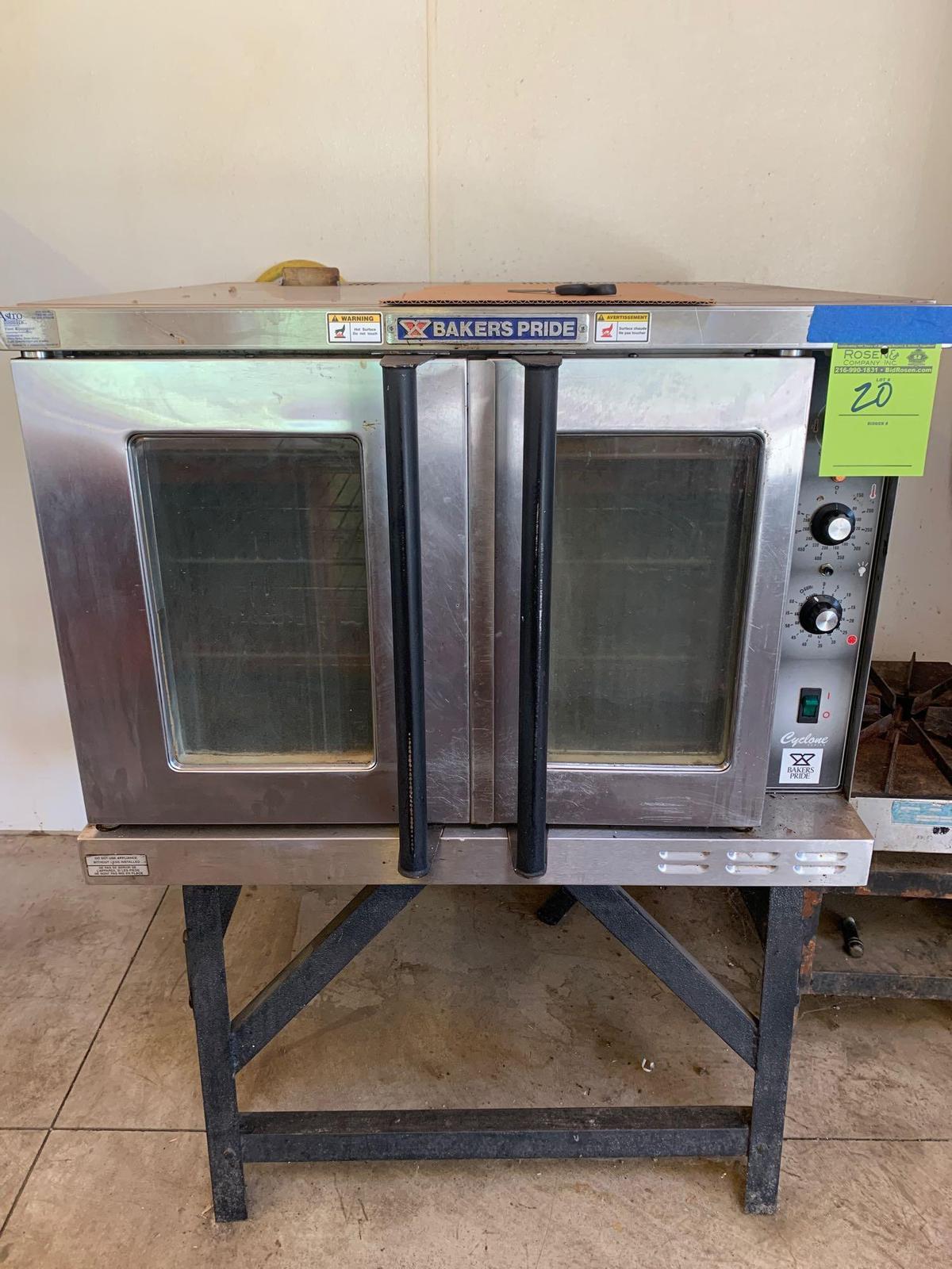 Commercial gas oven