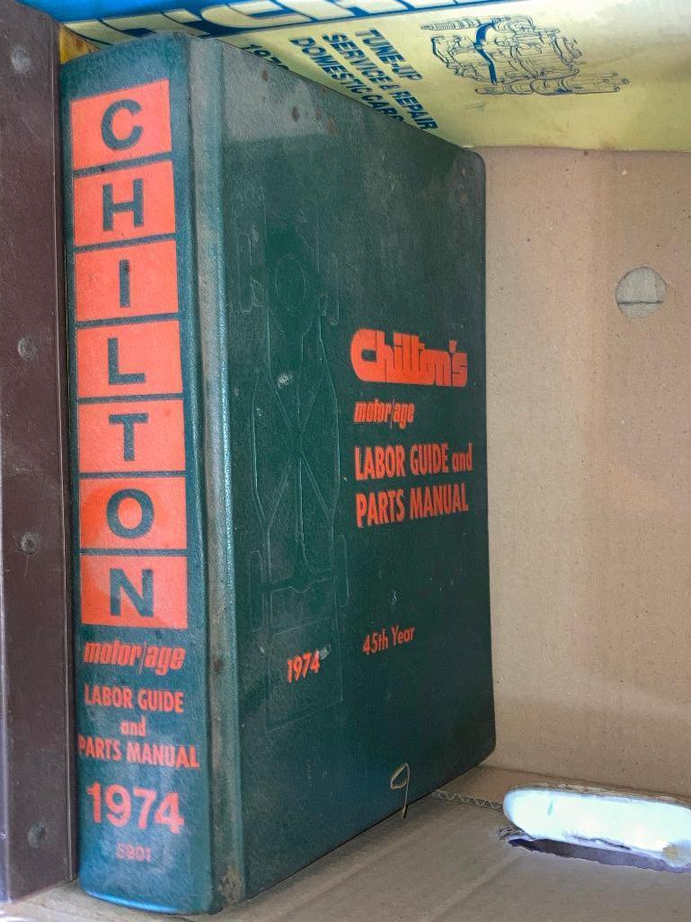 Vintage Car Manuals from Mitchell & Chilton