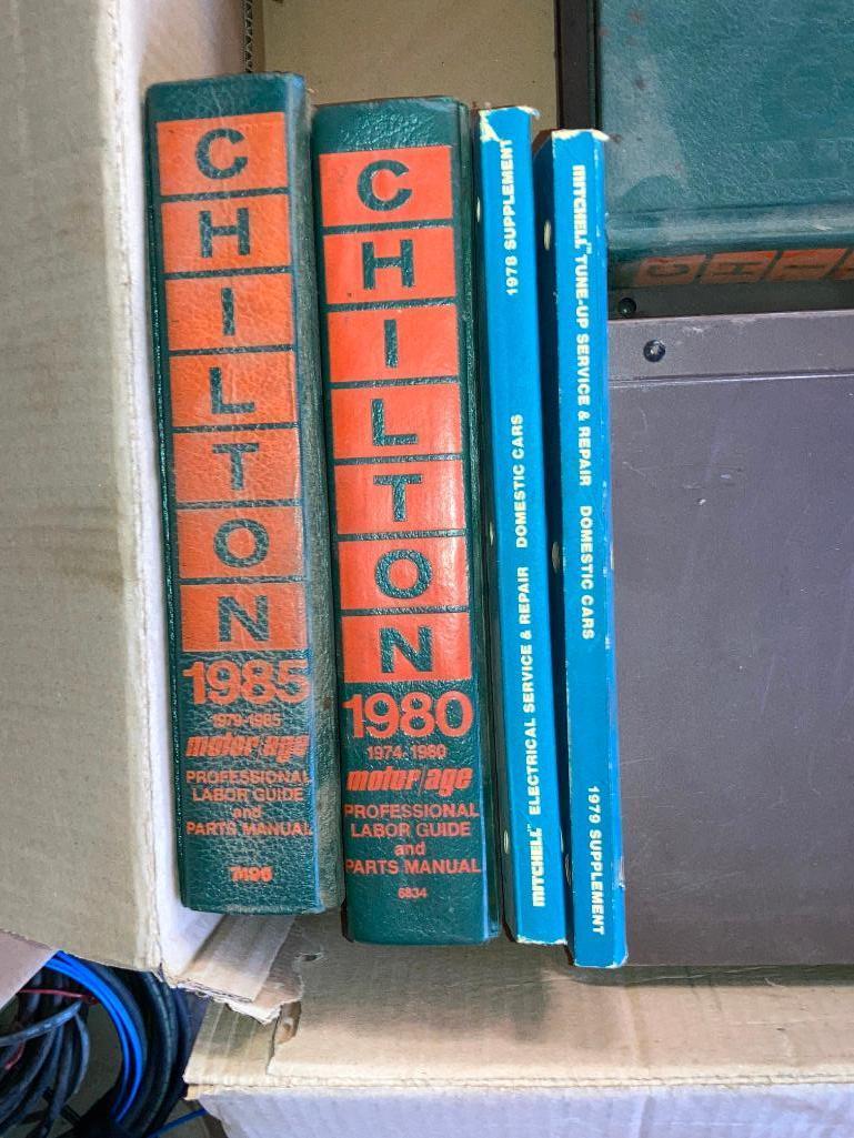 Vintage Car Manuals from Mitchell & Chilton