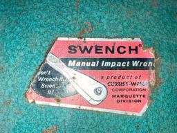 Vintage Swench Manual Impact Driver in Metal Case