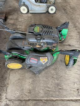 22 inch self propelled 3 speed John Deere mower