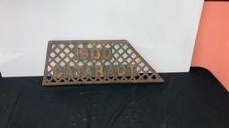 "1900 Cataract" Grate from Cast Iron Tub Antique Washing Machine