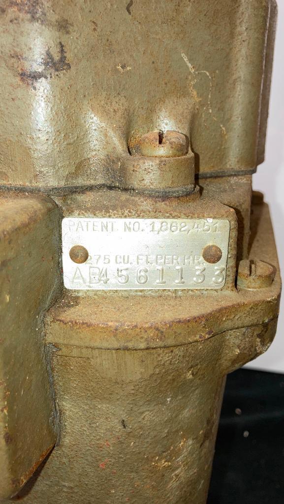 Vintage Rockwell EMCO No.1 Gas Meter