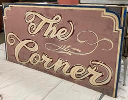 The Corner Restaurant Sign