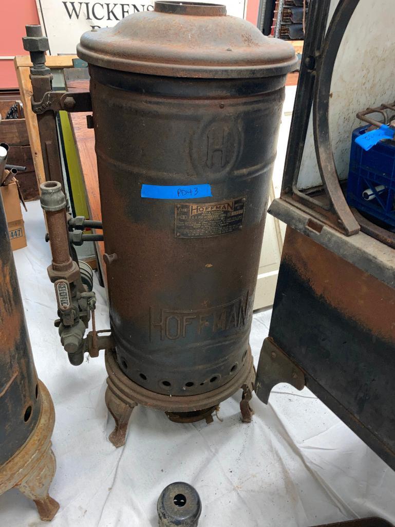 Antique Hoffman Water Heater