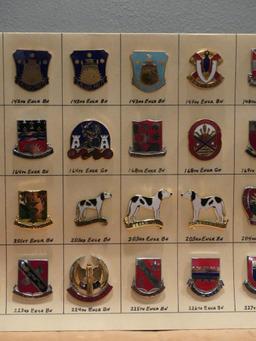 Antique and Collectable Military Insignia Unit Crest Pins