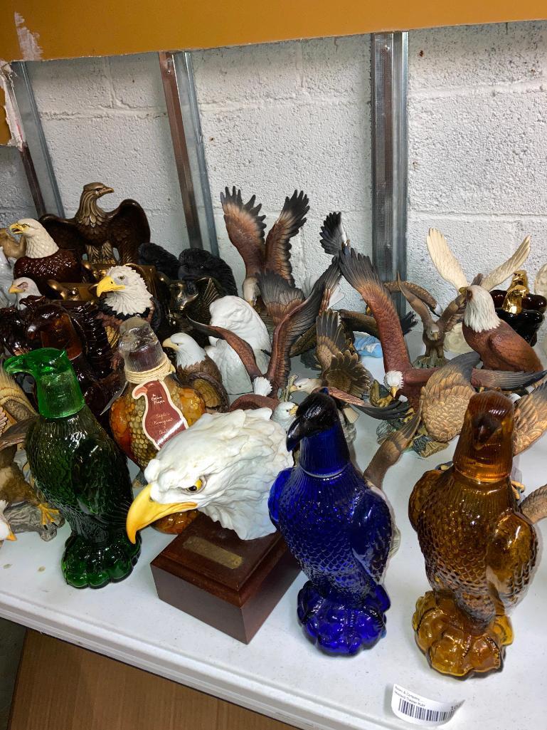 Lot of Eagle Statues