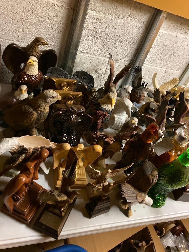 Lot of Eagle Statues