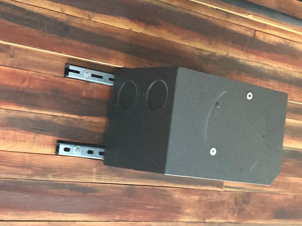 Speakers in Ceiling - Front of House and Arcade Area