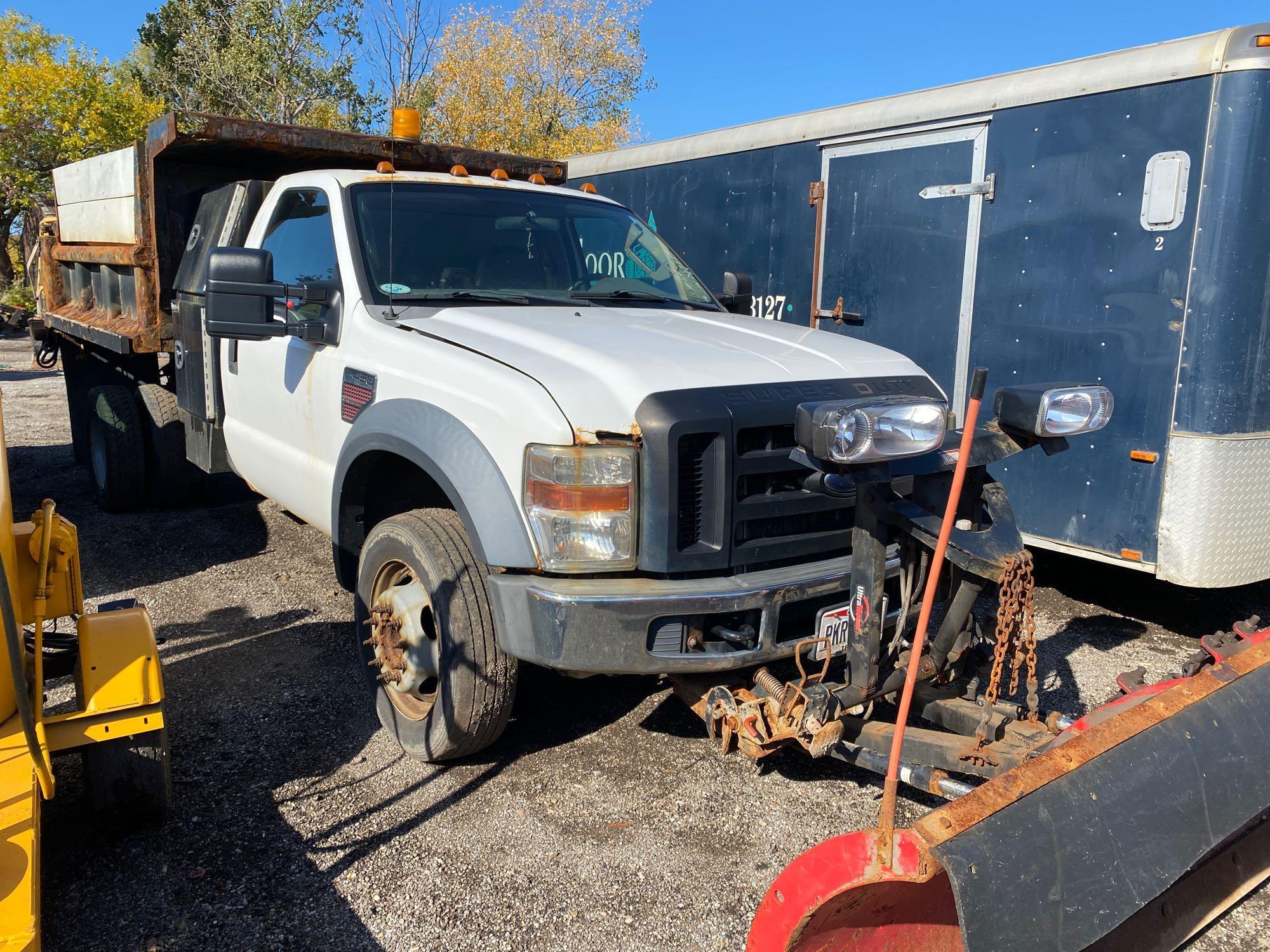 2008 Ford F-450 Diesel Dump/Plow Truck