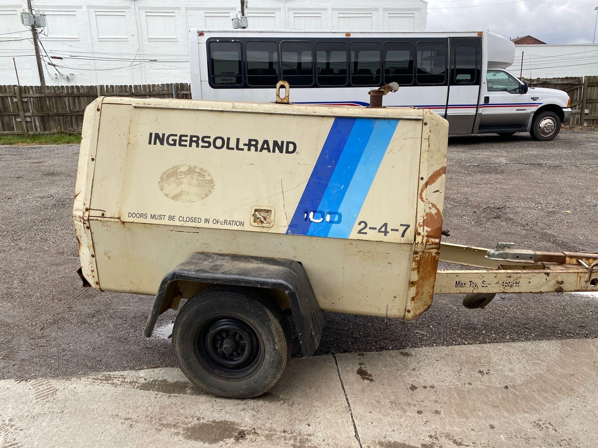 Ingersoll Rand 100CFM Pull Behind Air Compressor