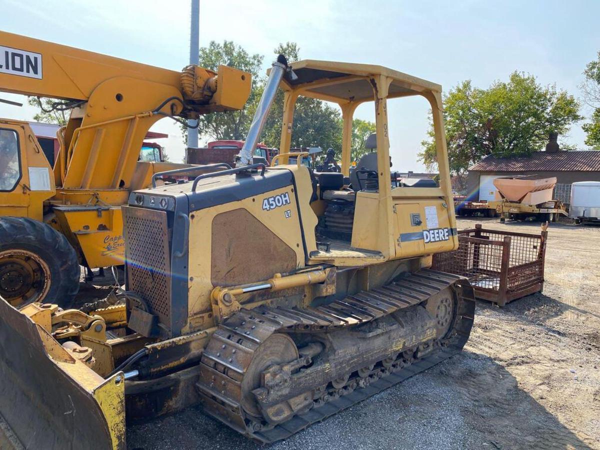 John Deere 450H LT 6 way Dozer