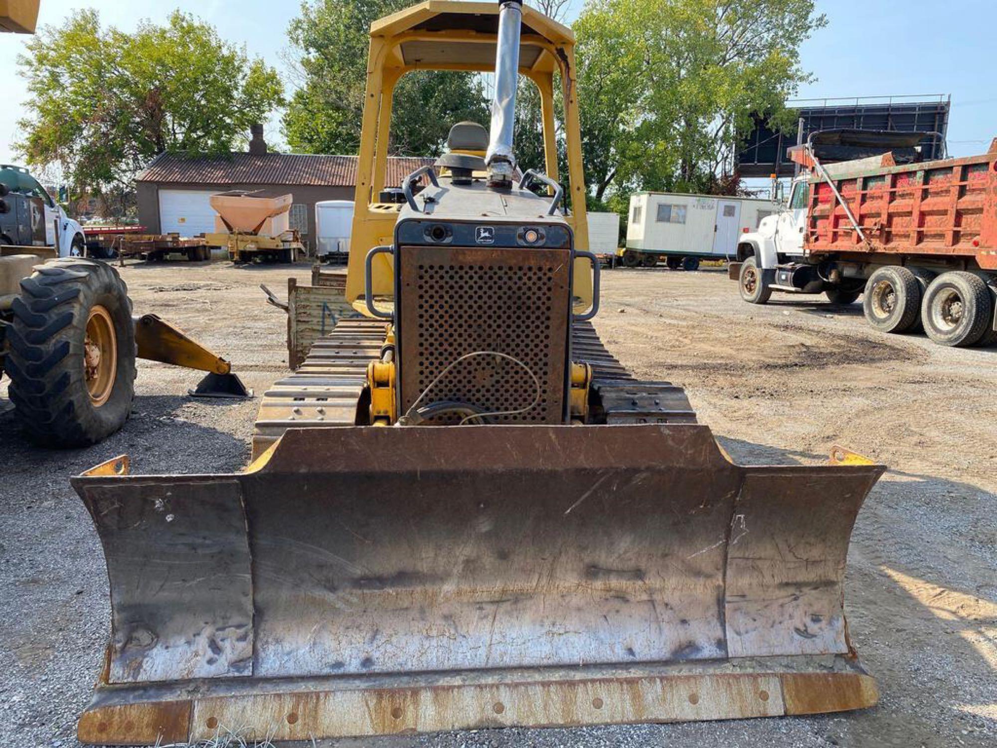 John Deere 450H LT 6 way Dozer