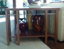 Contemporary & Warm Console Table