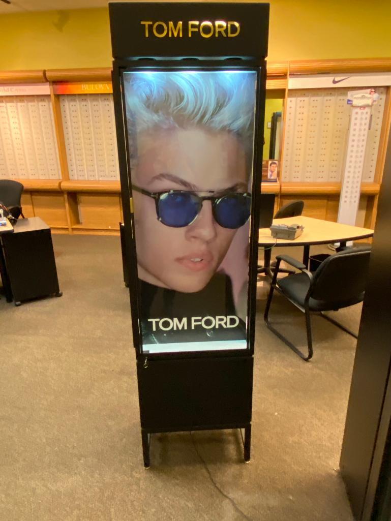 Locking Illuminated Eyeware/Glasses Display (Tom Ford)