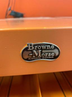 Browne Morse 8 Drawer Metal Optical File Cabinet