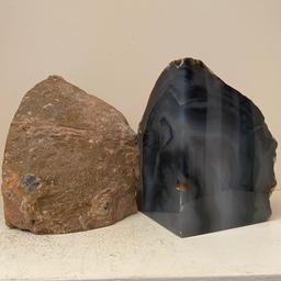 Geode Bookends