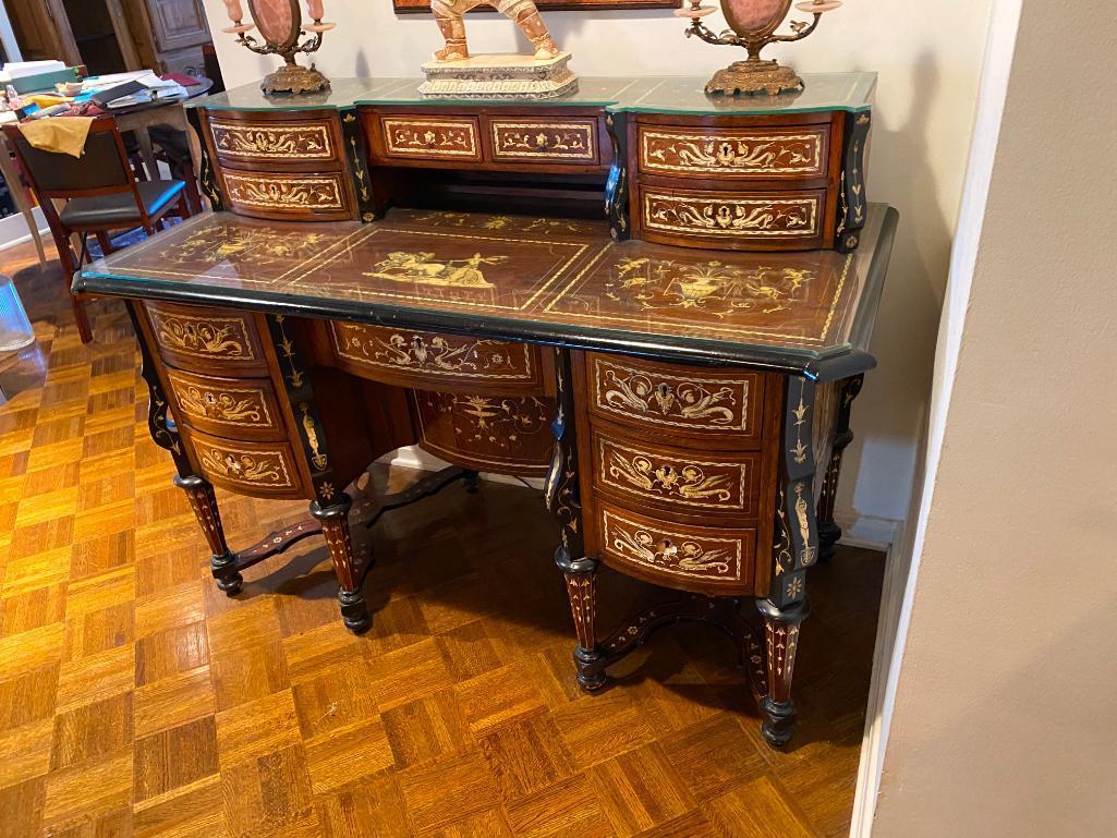 Antique 18th or 19th Century Mazarin Writing Desk