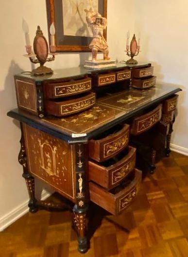 Antique 18th or 19th Century Mazarin Writing Desk