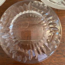 Lot of Crystal Glass Bowls