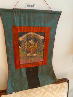 Thanka Wall Hanging from Tibet