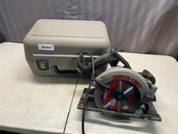 Porter Cable Circular Saw with plastic carry case